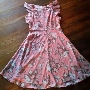 Jessica Howard Size 12 Floral Print Midi Dress
